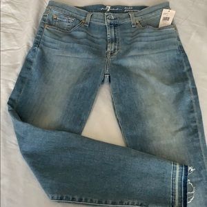 7 for all Mankind Gwenevere Ankle 31 NWT
